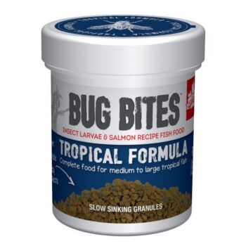 Fluval Bug Bites Granules for Medium/Large Tropical Fish 1.6oz (45g)