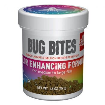 Fluval Bug Bites Color Enhancing Granules for Medium/Large Fish 1.6oz (45g)