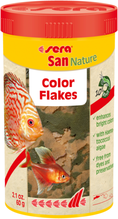 Sera San Nature Color Flakes 2.1oz (250mL)